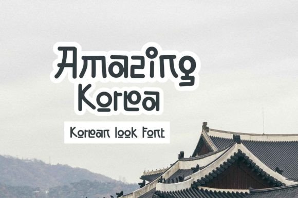 Amazing Korea: Elevating Visual Identity with Authentic Hangeul-Inspired Typography