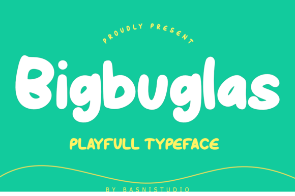 Bigbuglas: Redefining Digital Typography with Playful Precision