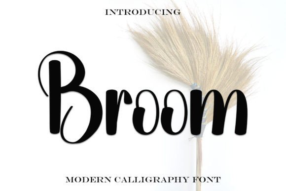 Broom: Elevating Design with Elegant Handwritten Typography