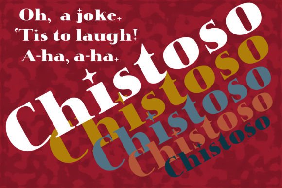 Chistoso: Elevating Brand Personality Through Playful Typography