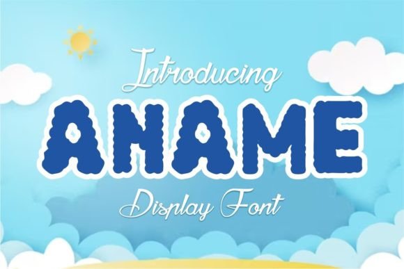 Evaluating Aname: A Playful Display Font for Vibrant Designs