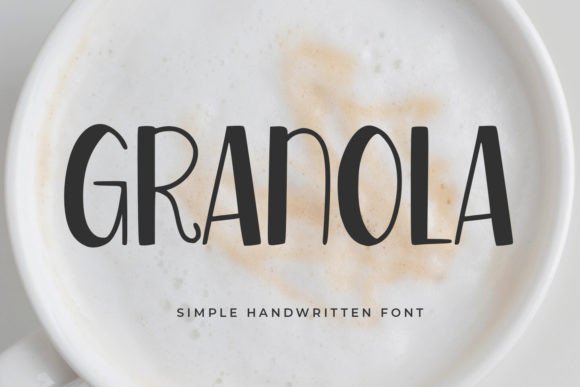 Granola: A Friendly Display Font for Creative Projects