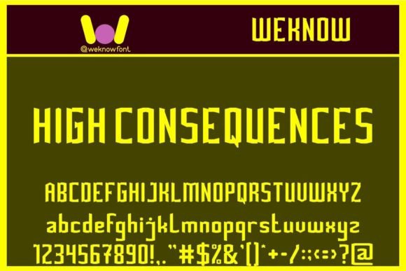 High Consequences: The Modern Gothic Typeface Redefining Brand Identity