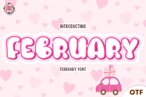 Introducing February Font: The Romantic Typeface for Love-Themed Designs