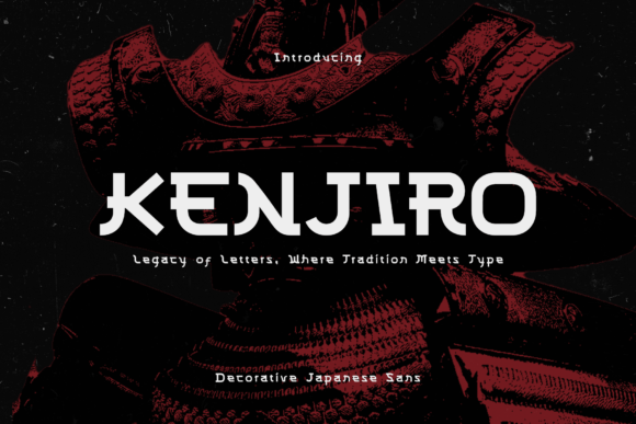 Kenjiro Font: Bold Design for Modern Brands