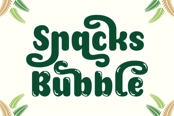 Snacks Bubble: Injecting Playful Charm into Modern Design