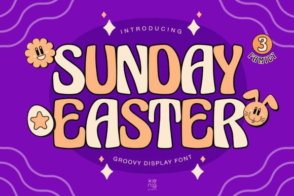 Sunday Easter: Integrating Groovy Display Typography into Creative Workflows