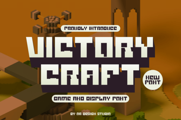 Victory Craft: Elevating Design with Bold Display Typography