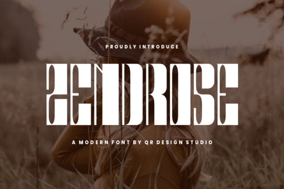Zendrose: Elevating Brand Identity Through Bold and Authentic Display Typography